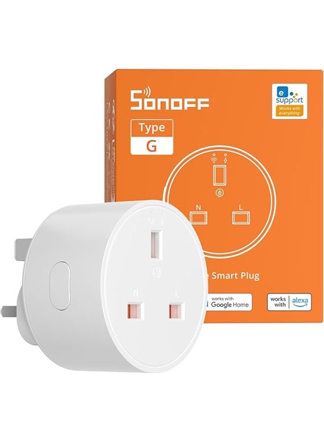 سونوف مقبس ذكي سونوف S60ZBTPG بتقنية زيغبي (يتطلب بوابة زيغبي) – تحكم عن بُعد، مراقبة استهلاك الطاقة، مؤقتات وجدولة تشغيل، حماية من زيادة الحمل، مكرر إشارة زيغبي، متوافق مع تطبيق إي-ويلينك - Image 1