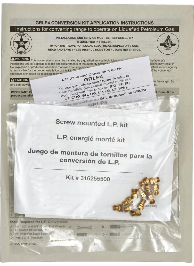 Electrolux GENUINE Electrolux GRLP4 LP Conversion  - Image 1