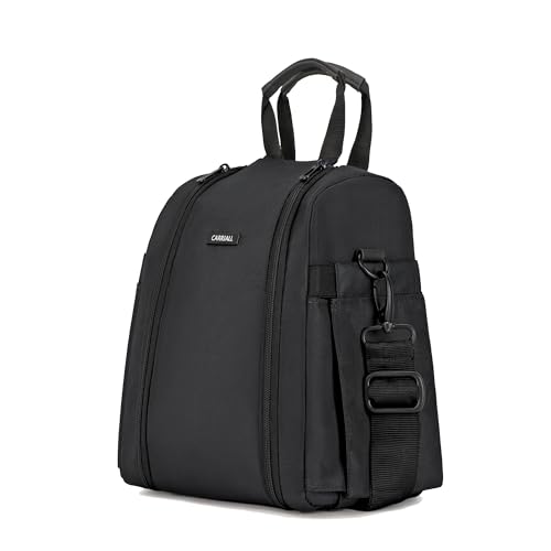 Carriall Black Meal Bag/Tiffin/Lunch Bag for Office, College, School & Picnic | Reusable & Water-Resistant Lunch Box Cover Bag Only | 8L Capacity | Gifting for Men,Women & Kids (Boys/Girls) - Image 1