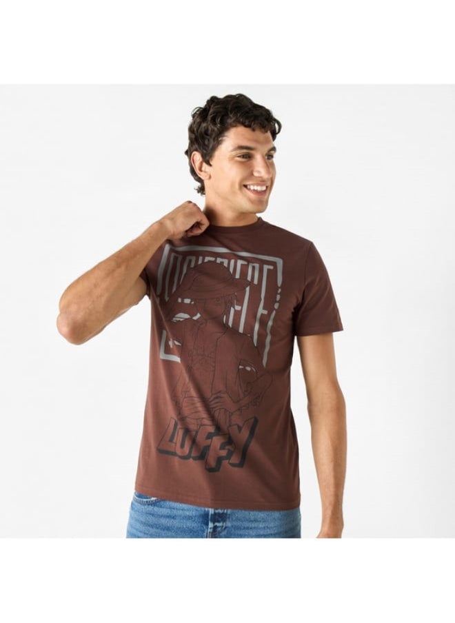 SP Characters One Piece Print T-shirt with Crew Neck and Short Sleeves  - Image 3