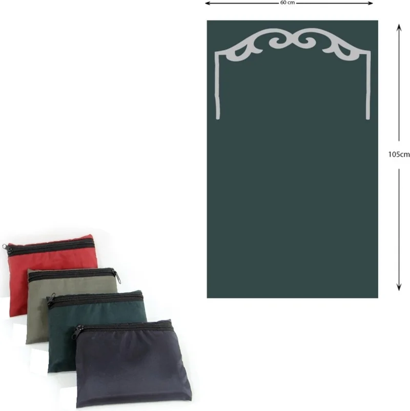 بولدي Travel Prayer Rug - Pocket Prayer Rug - Portable Prayer Rug - Waterproof Pocket Prayer Rug - Prayer Mat