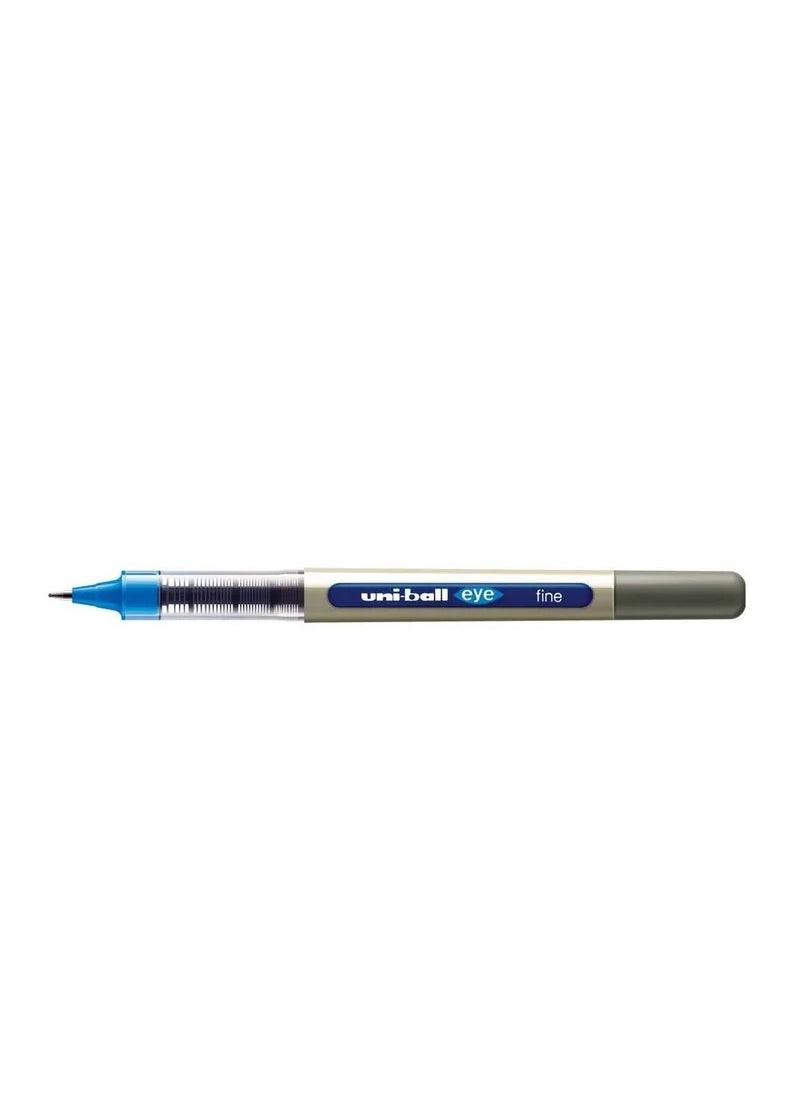 Uniball قلم حبر سائل Uniball Eye Roller مكون من 10 قطع باللون الأزرق  - Image 4