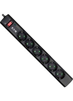 Eaton Surge Protected Socket (6-Plus Schuko) Protection Strip 6 DIN-PS6D 