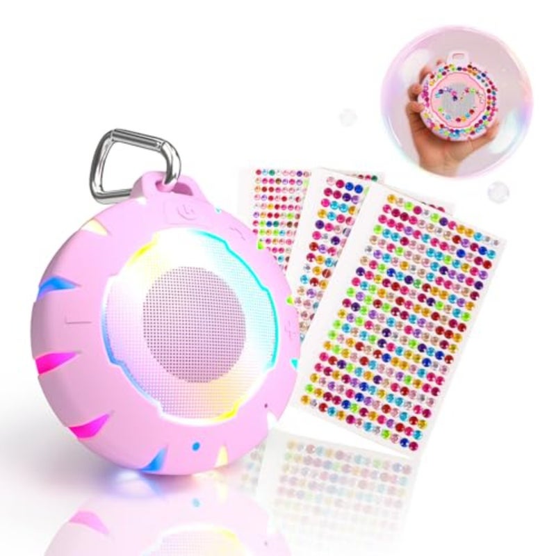 tooth Shower Speaker + DIY Diamond Stickers Great Gift for Girls - Image 1