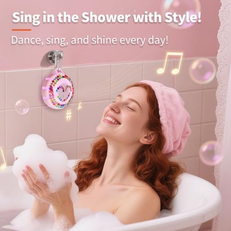 tooth Shower Speaker + DIY Diamond Stickers Great Gift for Girls - Image 4