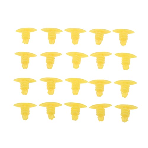 Mtsooning 200Pcs Auto Weatherstrip Retainer, Plastic Rivets Clip Universal Push Bumper Fastener Replacement for Mazda Honda Toyota BMW - Image 5