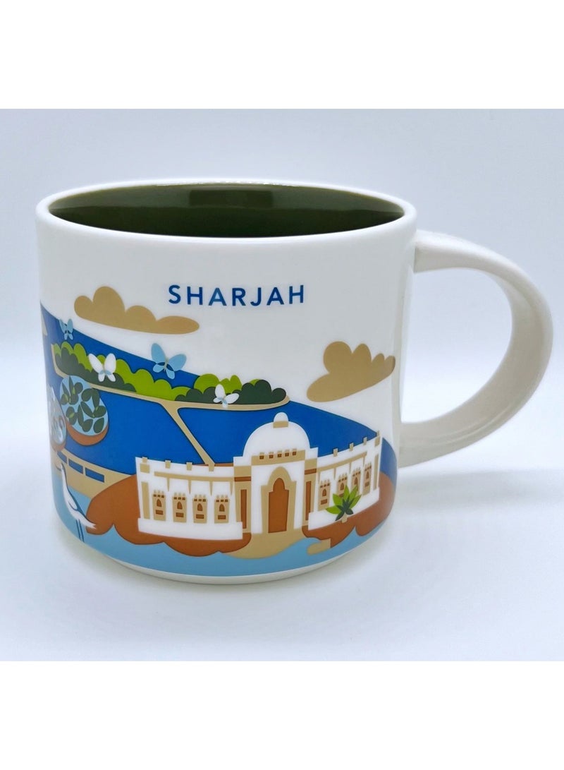 ستاربكس كوب قهوة ستاربكس "أنت هنا" الشارقة (الإمارات العربية المتحدة) - 14 أونصة