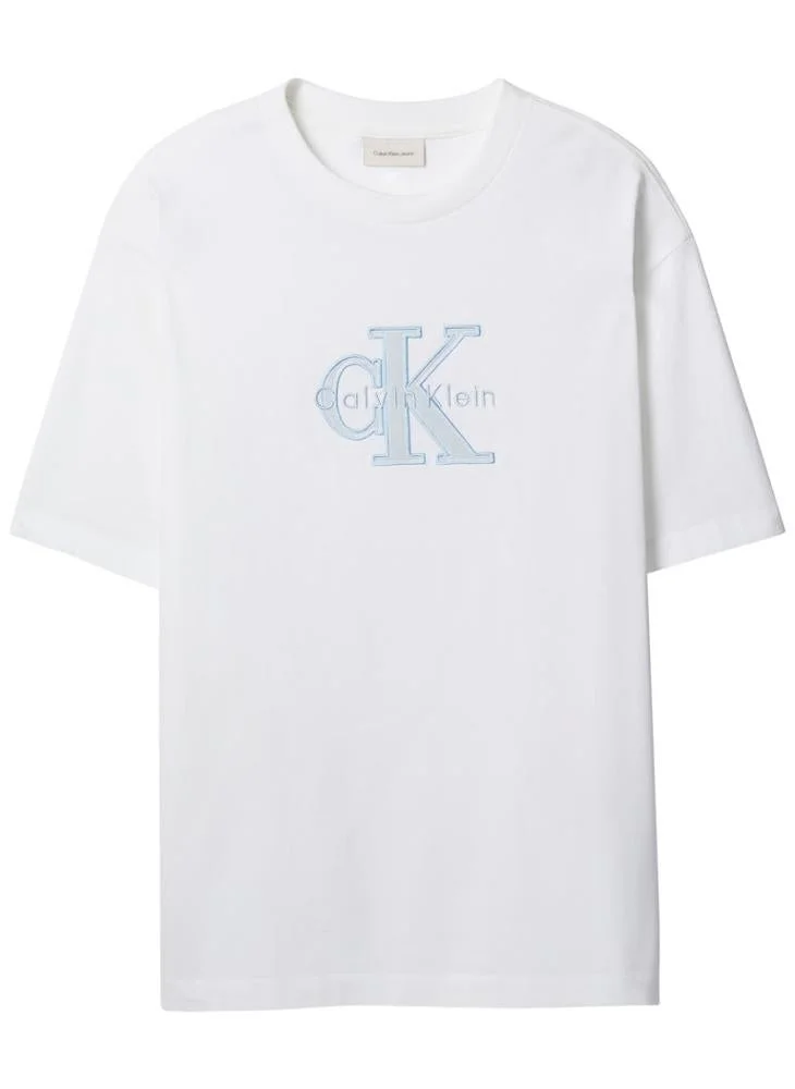 Calvin Klein Jeans  Relaxed Logo Appliqué T-shirt for Men | Best Price UAE
