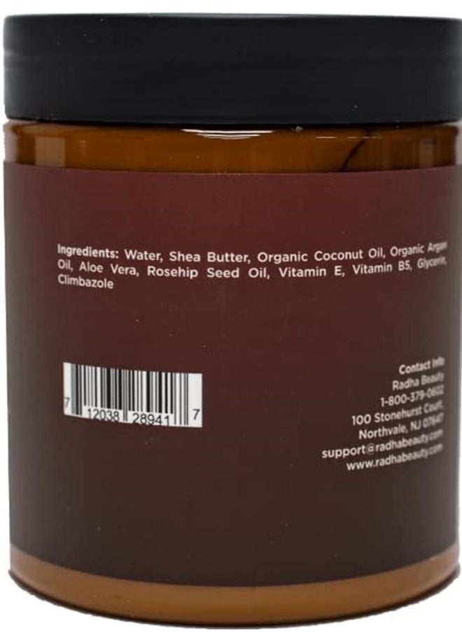 Radha beauty Argan Oil Hair Mask 8 oz. - Intense Hydrating Repair Formula with 100% Organic Argan Oil, Coconut Oil, and Aloe Vera…  - Image 5