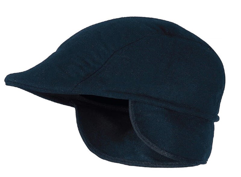 Zacharias Men's Acrylic Solid Golf Cap with Earmuff (EG-05) (Blue_Free Size) (Pack of 1) - Image 5