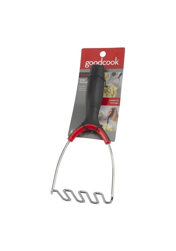 GoodCook Stainless Steel Masher with Wire Handle - Image 2