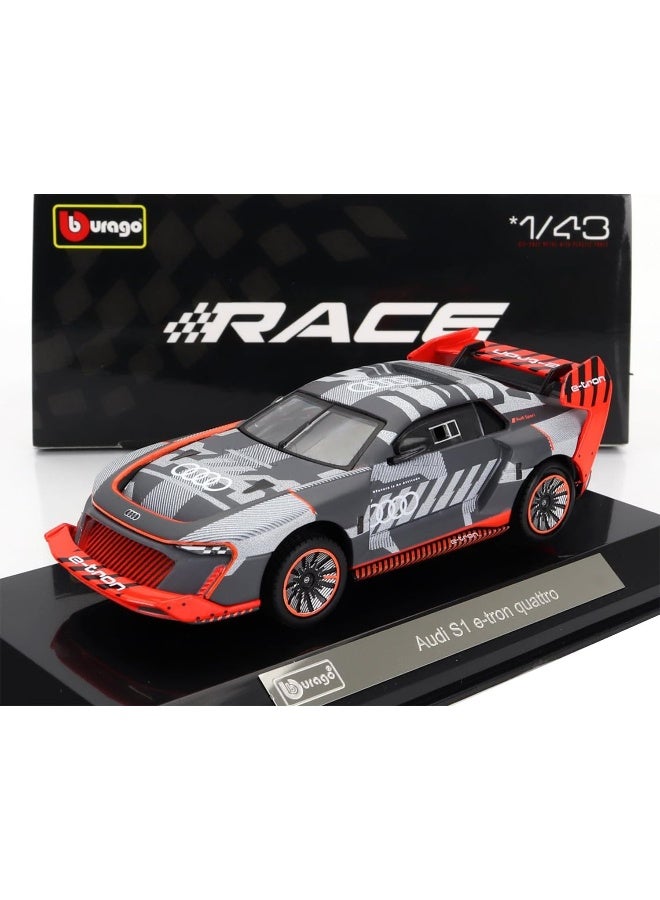 Bburago Audi S1 e-tron Quattro Hoonitron Ken Block Die-cast Car (1:43) - Image 3