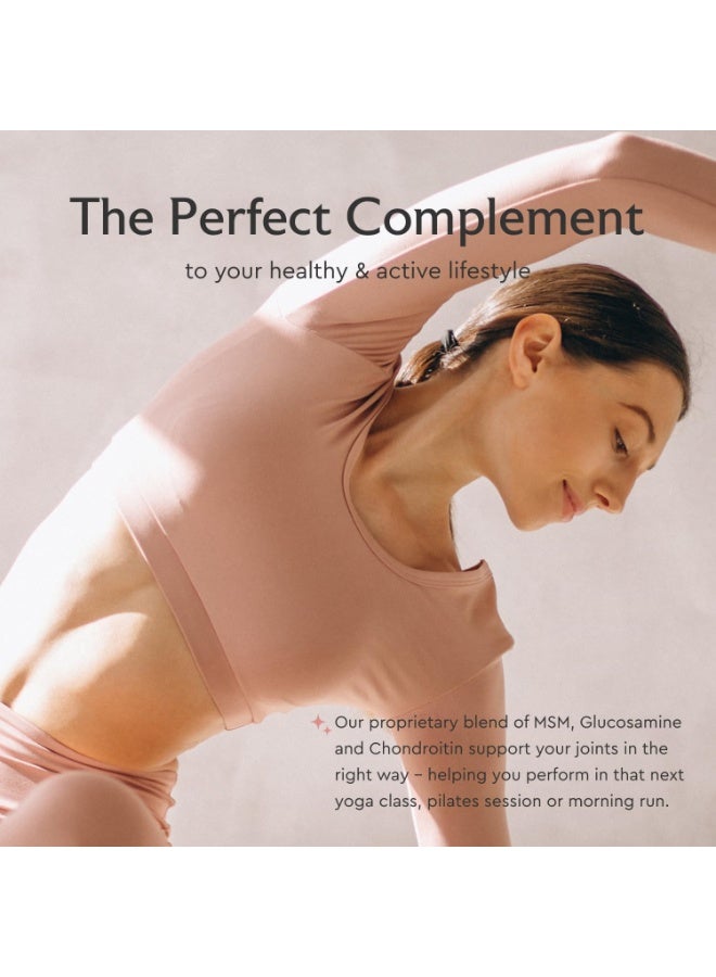 Alaya Multi Collagen Capsules – Type I, II, III, V & X with MSM, Glucosamine & Chondroitin, 120 Capsules - Image 2