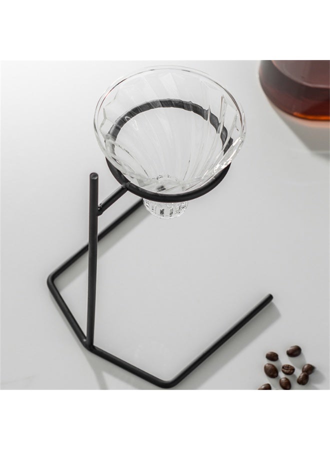 Pour Over Coffee Dripper Stand Coffee Filter Stand Holder Coffee Pour Stand, Black - Image 3