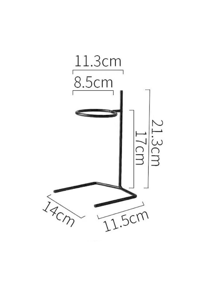 Pour Over Coffee Dripper Stand Coffee Filter Stand Holder Coffee Pour Stand, Black - Image 4