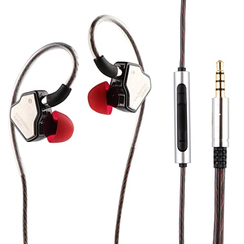 Linsoul 7Hz Salnotes Zero HiFi 10mm Dynamic Driver inEar Earphone IEM with Metal Composite Diaphragm Stainless Steel Faceplate Detachable 2Pin OFC Cable Black with Mic 35mm - Image 1
