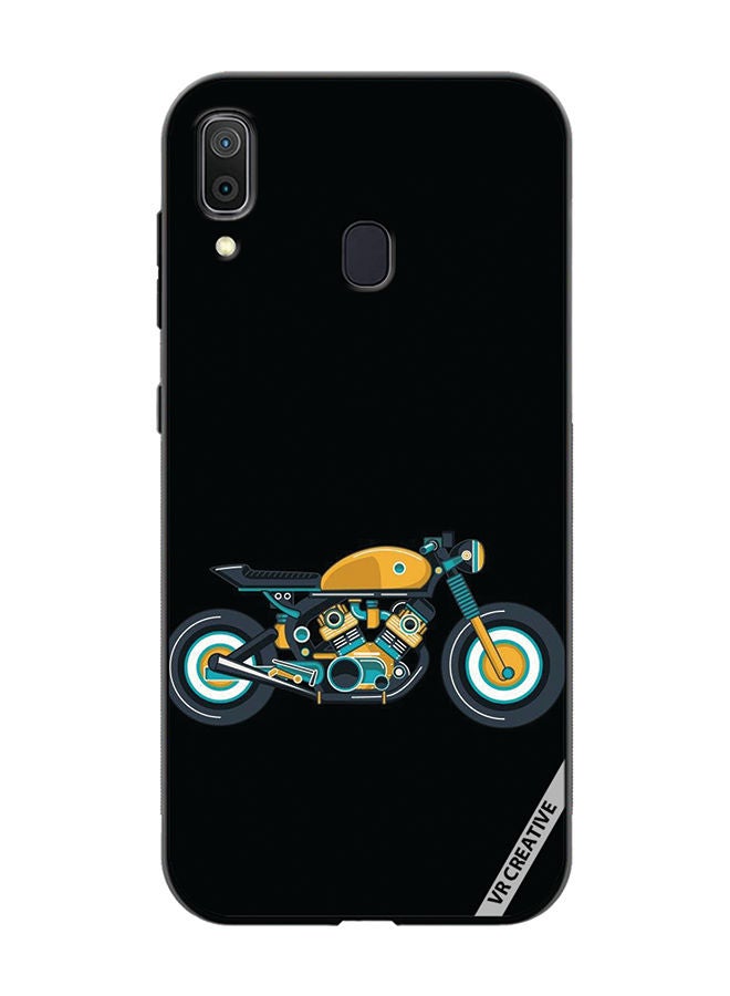 VR CREATIVE Protective Case Cover For Samsung Galaxy A30 Bullet Design Multicolour - Image 1