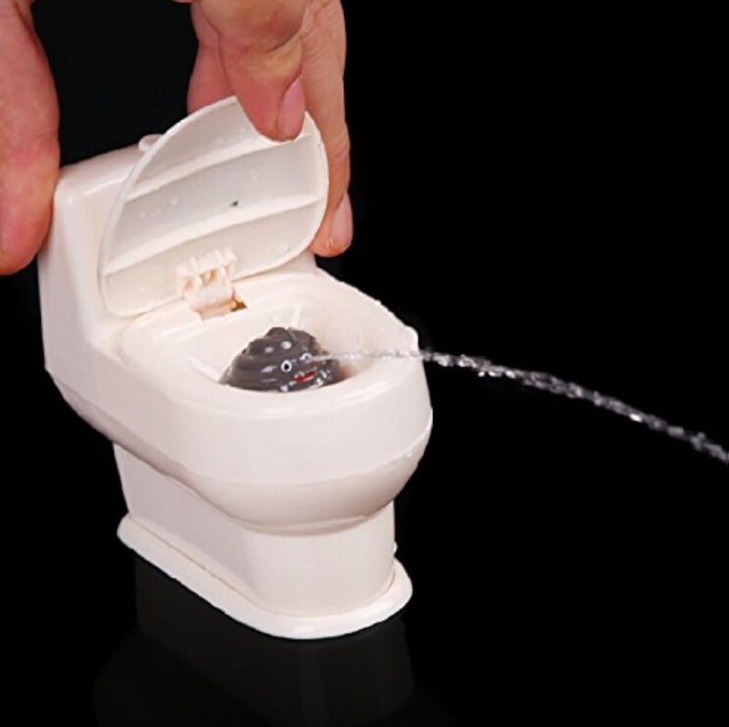 Cooplay Joke Toy Stool Toilet Seat Water Spray Trick Make Funny in Prank Funny Gag for Adult Halloween Fools Day Christmas Party - Image 4