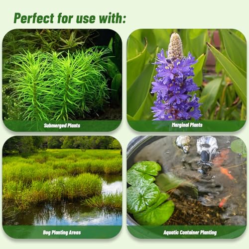Doter Aquatic Soil for Plants - 2.2LBS, Clay Aquarium Soil Suitable for Small Ponds & Water Plants Like Lotus & Water Lily, Safe for Fish & Aquatic Life - Image 4