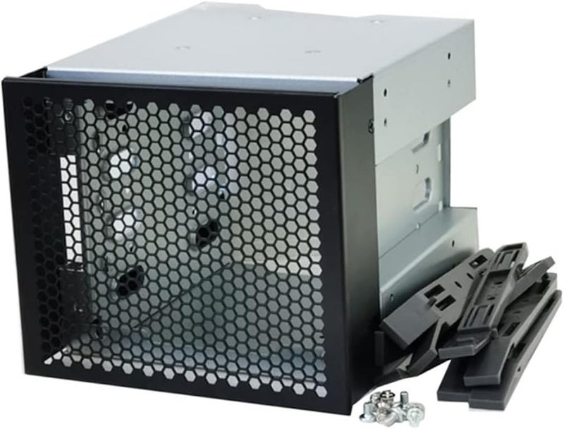Hard Drive Cage Mounting Rack for Desktop Hard Disk Storage and Heat Dissipation Compact Design - Image 1