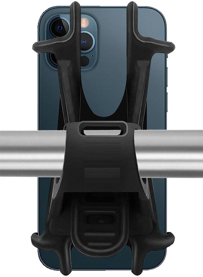 BAEKO Bike Phone Holder Secure Reliable Bicycle Mobile Mount Compatible with Most Smartphones iPhone and Samsung - Image 4