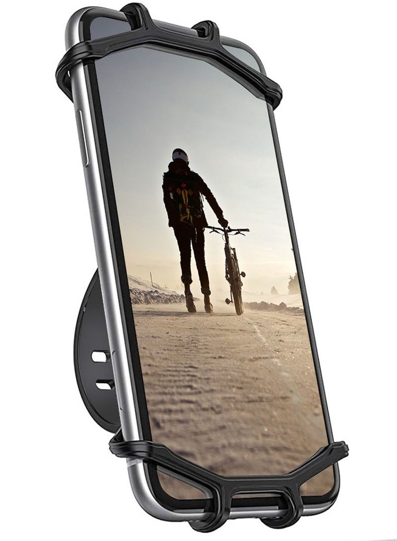 BAEKO Bike Phone Holder Secure Reliable Bicycle Mobile Mount Compatible with Most Smartphones iPhone and Samsung - Image 5