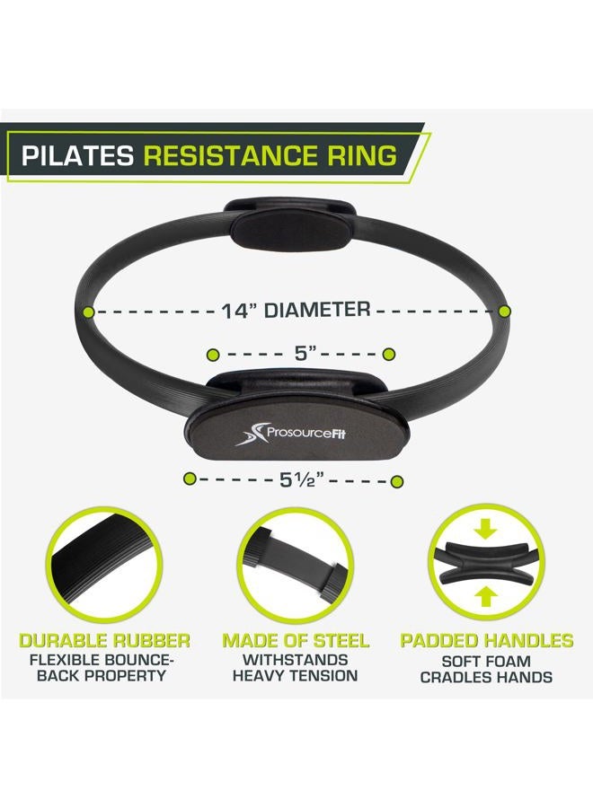 ProSourceFit The Resistance Ring enhances Pilates Workouts with Light Resistance to Help Tone and Strengthen Your Entire core and Body - Image 2