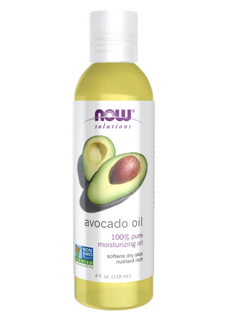 Now Foods Pure Avocado Oil 118ml - Image 1