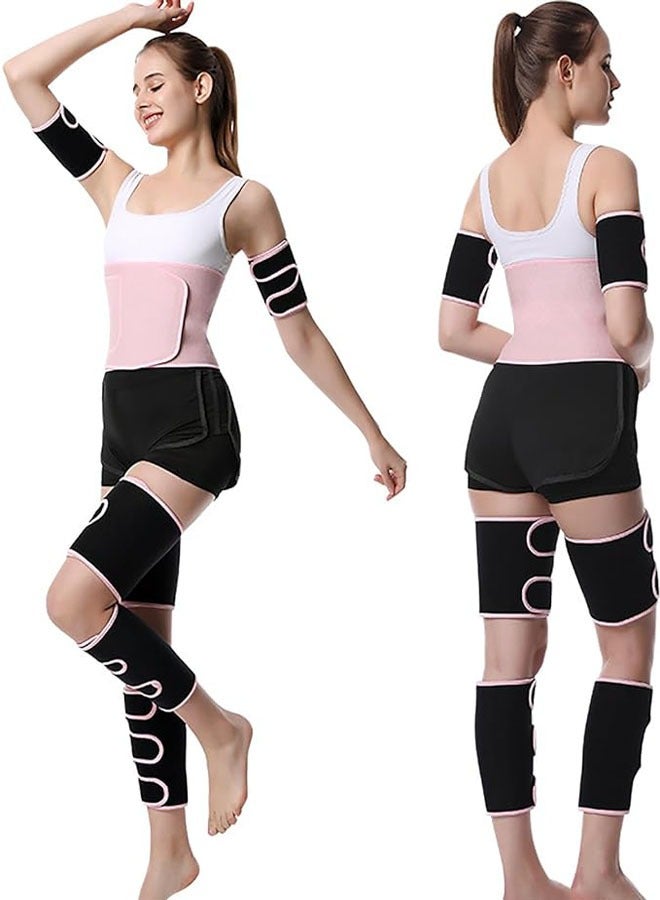 Nariele Sports and fitness belts are silver-plated waist shaping and tuminating running belts, women's running sports and fitness belts, yoga girdles are tuck in the belly - Image 4