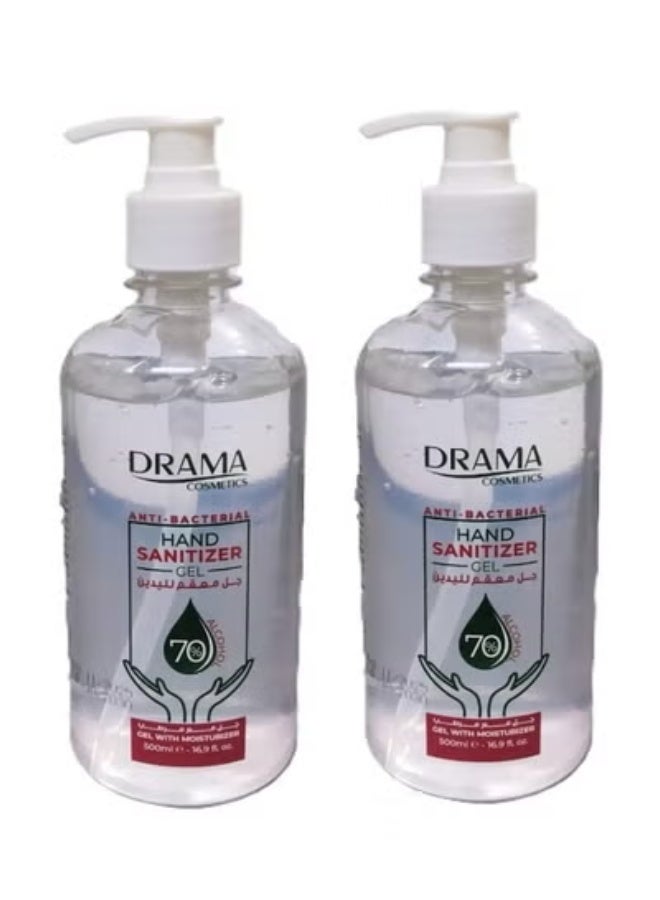 Drama Antibacterial Hand Sanitizer Gel With Moisturizer 500Ml - Image 1