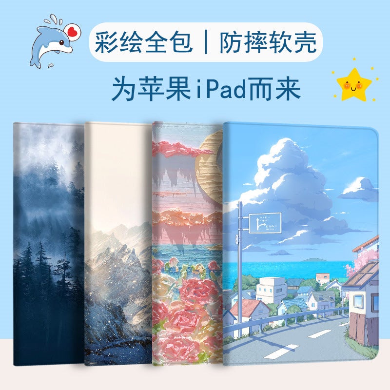 Suitable For Ipad New 10.2Inch Protective Case Air4 Tablet Case Silicone Mini6 Protective Case Pro11 Soft Case - Image 2