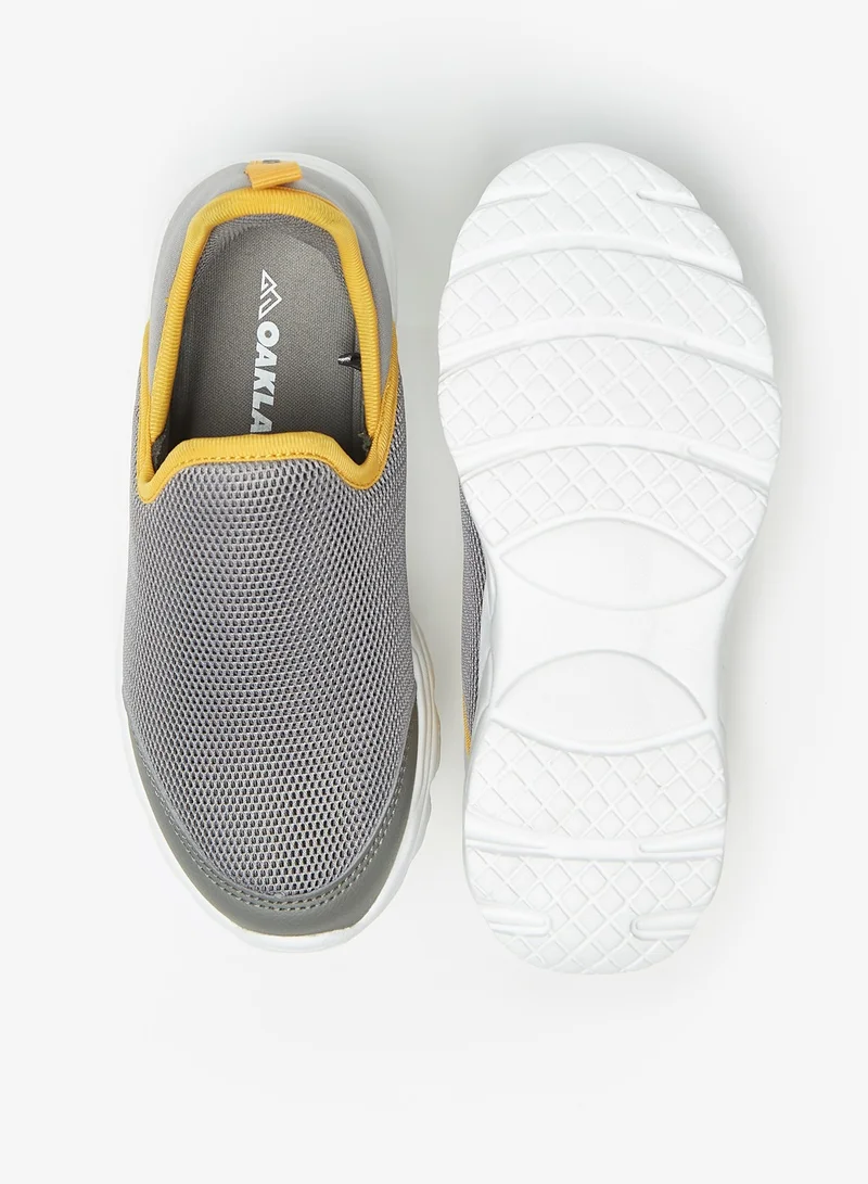 شو اكسبرس أحذية أوكلان للأولاد سهلة الارتداء بنقوش