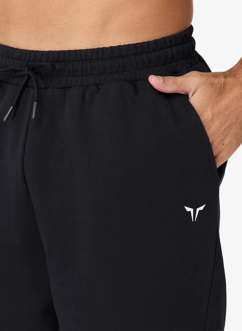 Squatwolf Black 7" Relaxed Sweat Shorts for Men | Best Price UAE