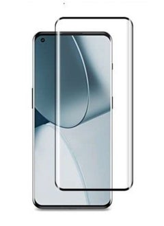Compatible with oneplus 10 pro Screen Protector UV, [UV Lamp ] Clear Curved Edge Tempered Glass