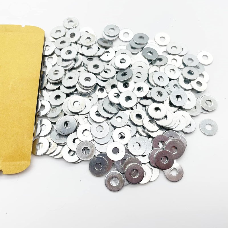 ORSTIO 350 pcs Aluminum Pop Rivet Washers for 1/8 inch Diameter Rivets, Backup Blind Rivets Washer, 3.2 mm - Image 3