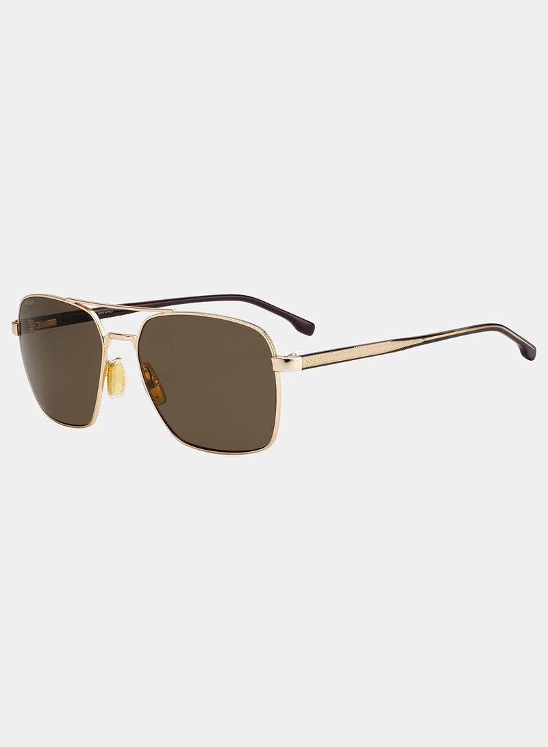 BOSS Men Square Sunglasses 58 BOSS 1045/S/IT - Image 1