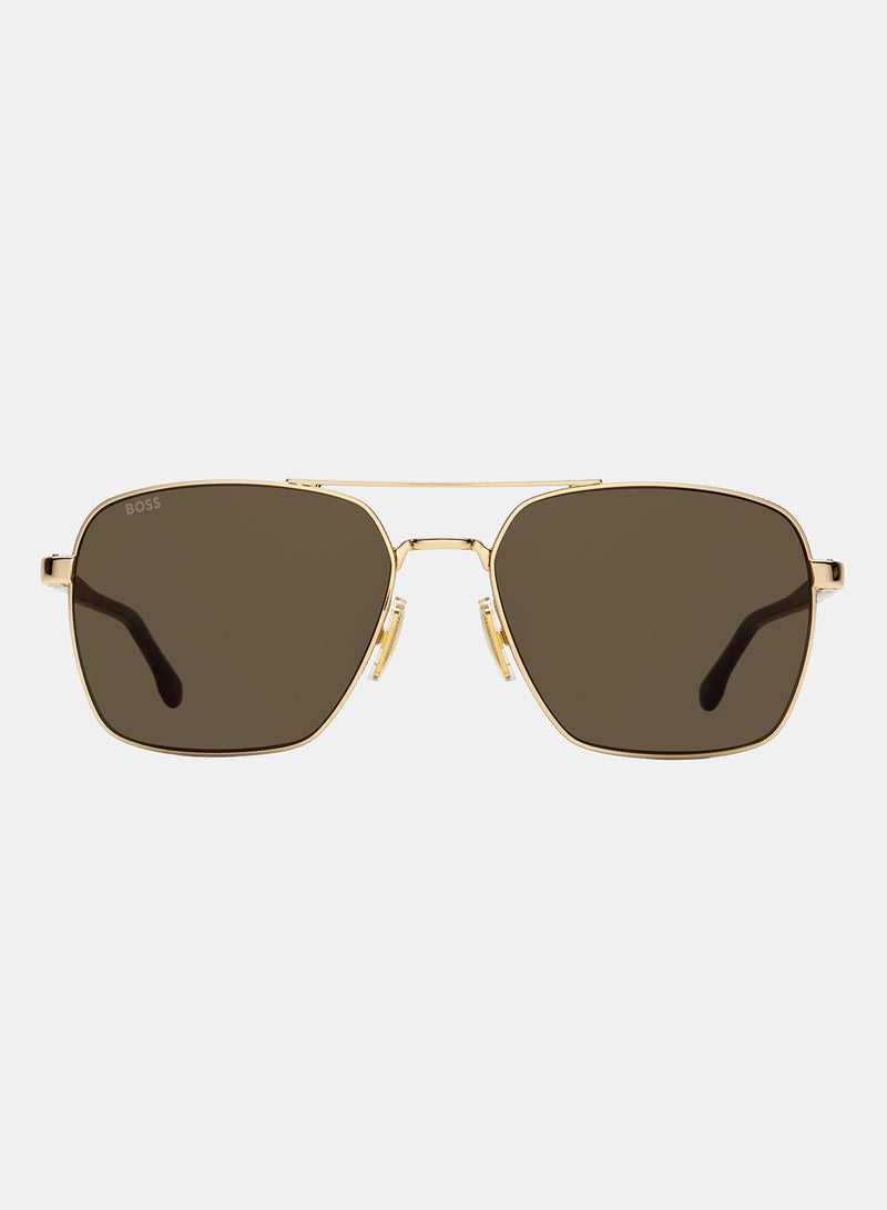 BOSS Men Square Sunglasses 58 BOSS 1045/S/IT - Image 3