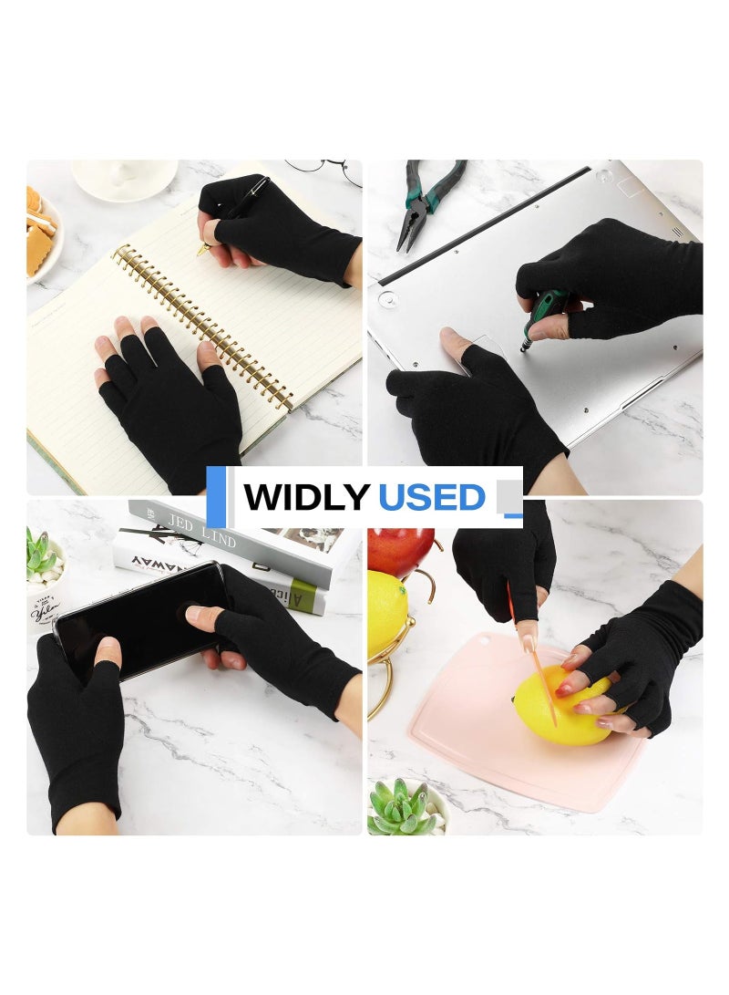 Unisex Half Finger Sunscreen Gloves for Outdoor Activities UV Protection Driving Riding Fishing Golfing Comfortable Fit  - Image 3