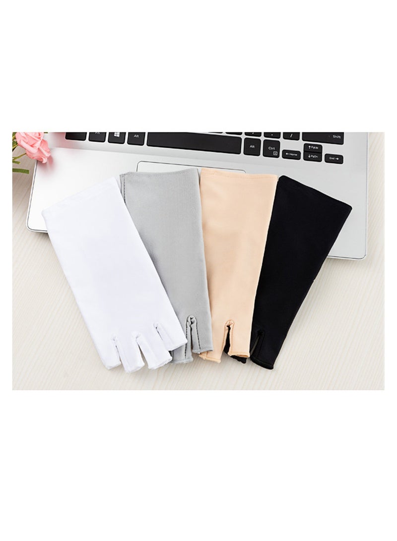 Unisex Half Finger Sunscreen Gloves for Outdoor Activities UV Protection Driving Riding Fishing Golfing Comfortable Fit  - Image 5