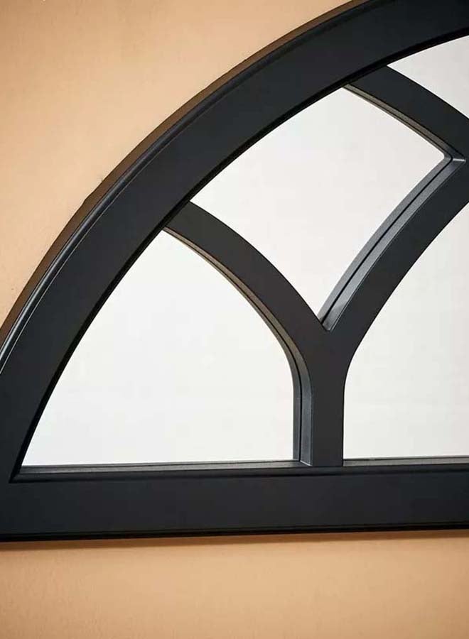 Home Box Vienna Half Window Pane Wall Mirror 30.5x2.5x60.7cm  - Image 3