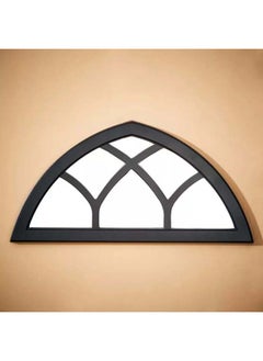 Home Box Vienna Half Window Pane Wall Mirror 30.5x2.5x60.7cm  - Image 2
