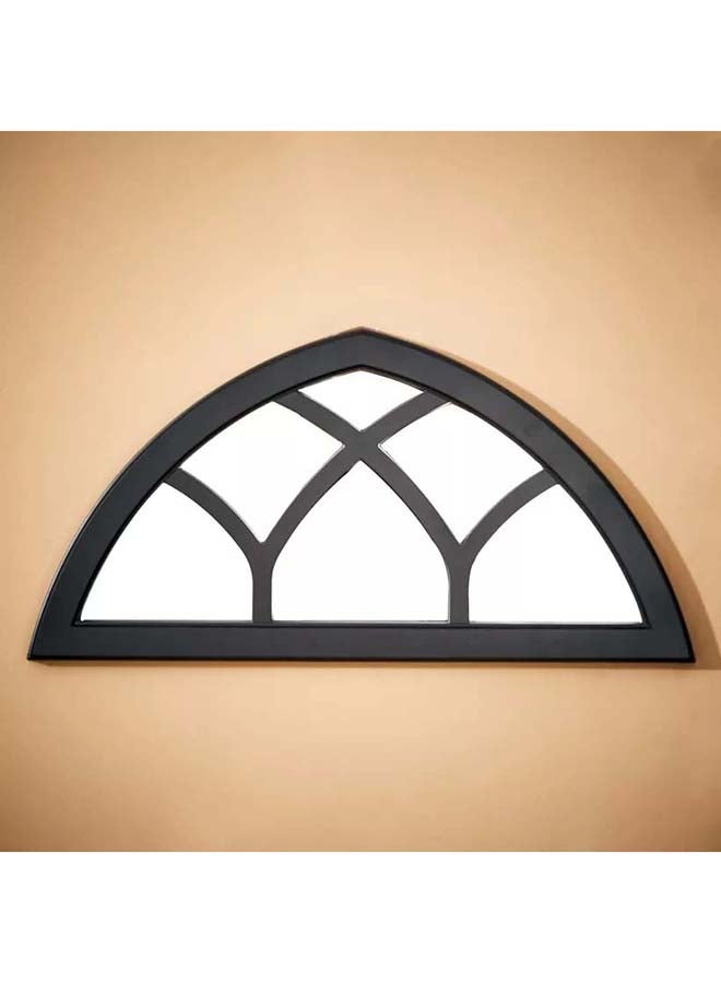 Home Box Vienna Half Window Pane Wall Mirror 30.5x2.5x60.7cm  - Image 2