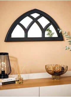 Home Box Vienna Half Window Pane Wall Mirror 30.5x2.5x60.7cm  - Image 4