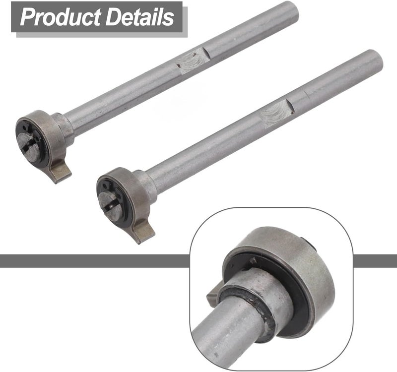 In-Kingdom stored commodity 2-Pack Jig Saw Quick Chuck Assembly with Shaft for 4304 4305 4306 4334DWDE 4333DWDE 4331DWDE Reciprocating Saw Parts, Metal Construction, 4.65 Inch Length Market demand focused build Multi-category warehouse equip Local trackable shipment KSA standard compatible design Global assemble options Long term use design Medium weight Cost effective upgraded craftsmanship Spec compliant trusted quality Modern versatile shape Lightweight Gulf mainstream practical design Durability boosted processed material All-round well-engineered practical build Field test upgraded craftsmanship Set product combo compatible Global assorted color picks All item simple matching build Balanced weight Flexible trendy construction Custom sizing alternatives Heat insulation layer Temp & permanent project compatible Ready varied options - Image 2