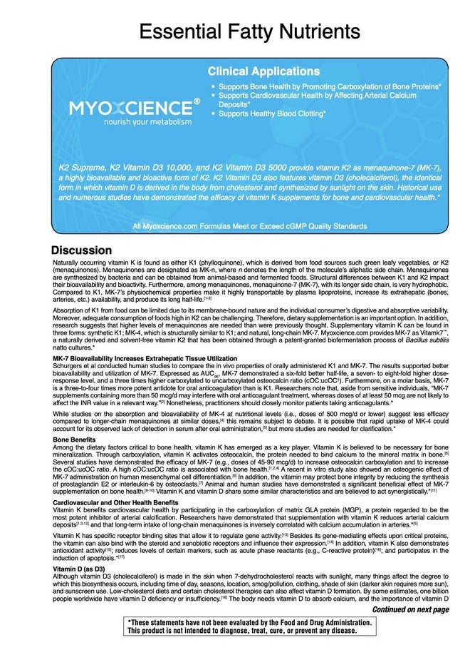 MYOXCIENCE Essential Fatty Nutrients ; Vitamin D3 5000 Iu ; Vitamin K2 As Mk7 90 Mcg (Large)  - Image 4