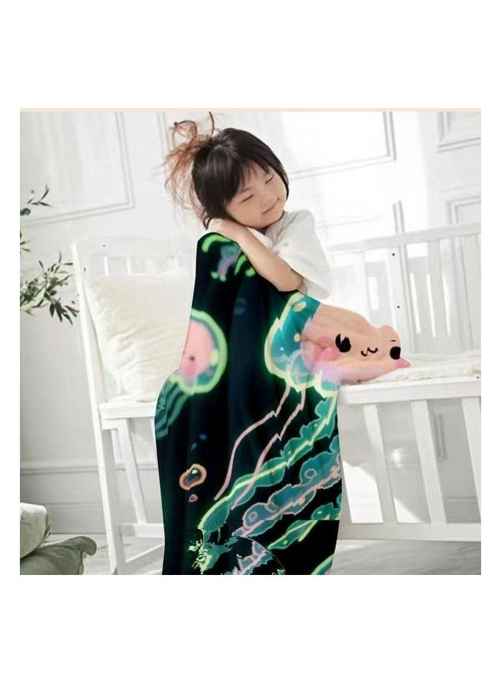 عام بطانية رقيقة من الفانيلا (دافئة ومريحة، ومناسبة للنوم واستخدام الألعاب وإزالة الغبار ومقاومة للرمل) 150 سم * 200 سم - 513 - Image 3