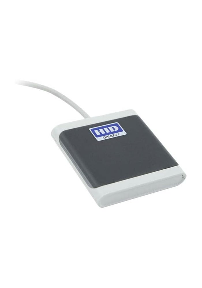 HID Identity OMNIKEY 5025 Indoor USB 2.0 Grey Smart Card Reader