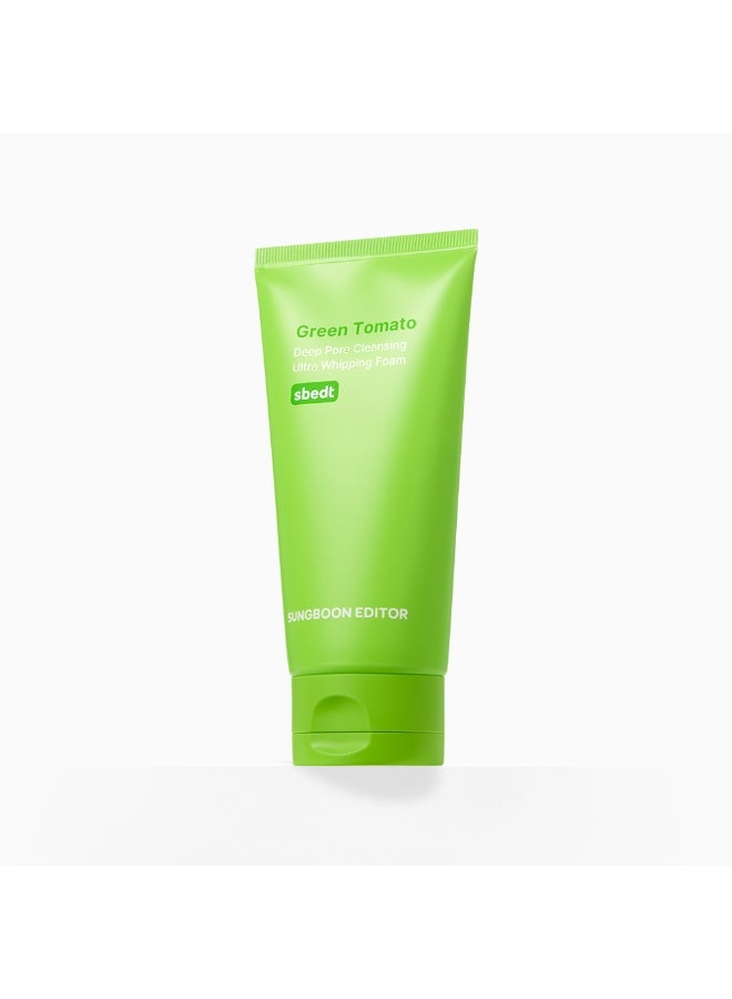 Green Tomato Deep Pore Cleansing Ultra Whipping Foam 120 g