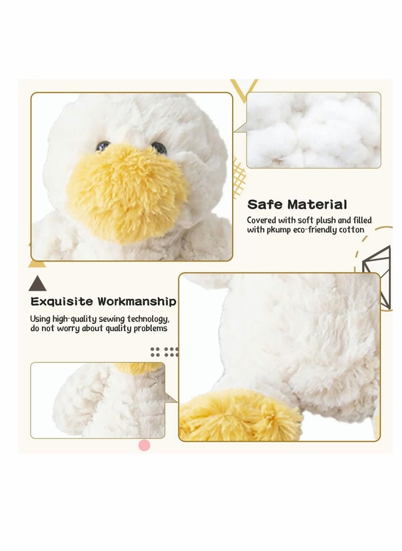Y&D Plush Toy Cute Duck Lovely Stuffed Animal Doll, Soft and Sweet Hugging Pillow Plushie Birthday Festival Gift for Kids Toddler Girls Boys  - Image 2