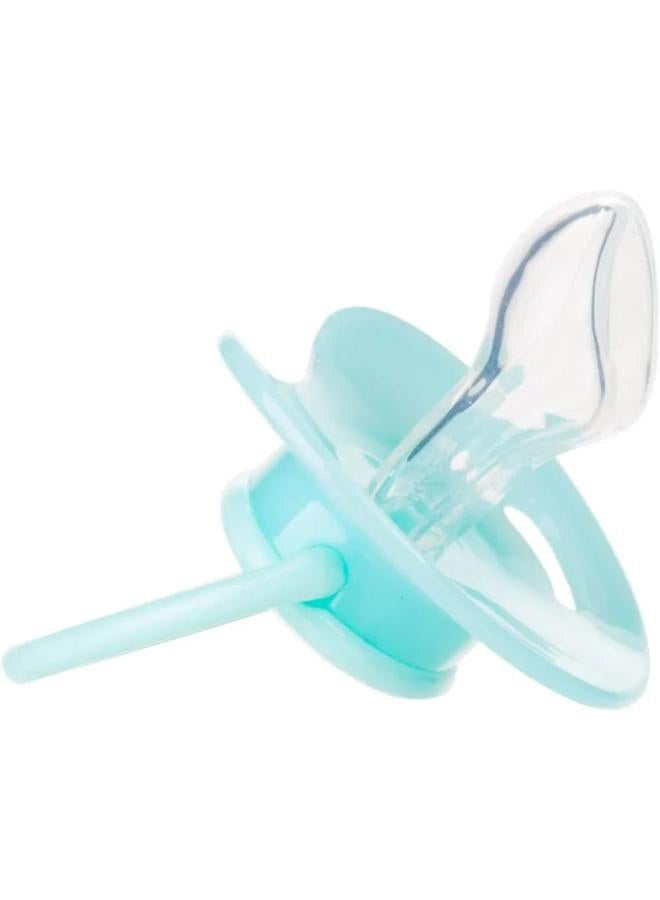 Canpol Babies Silicone Angled Soother 6–18 Months – Aqua - Image 3